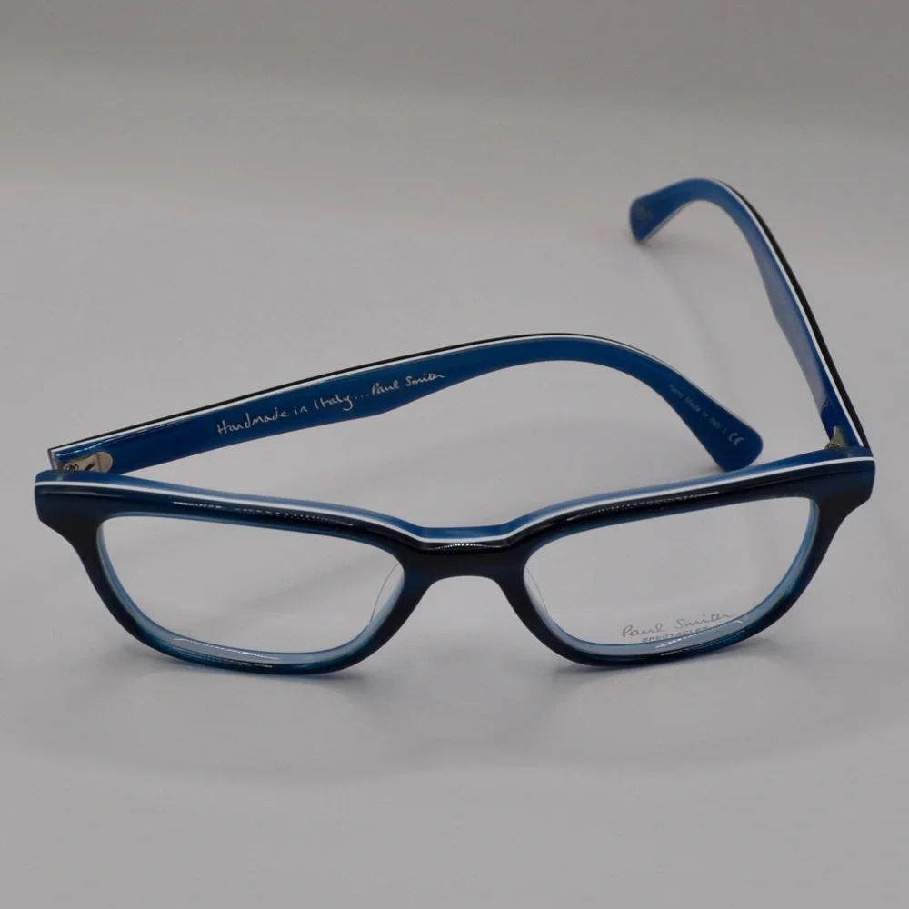 Paul Smith Women’s Eyeglasses | Deluxe Onyx Stripe Blue | New